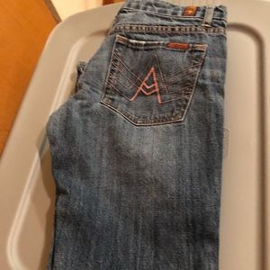 7 for all Mankind short bootcut jeans